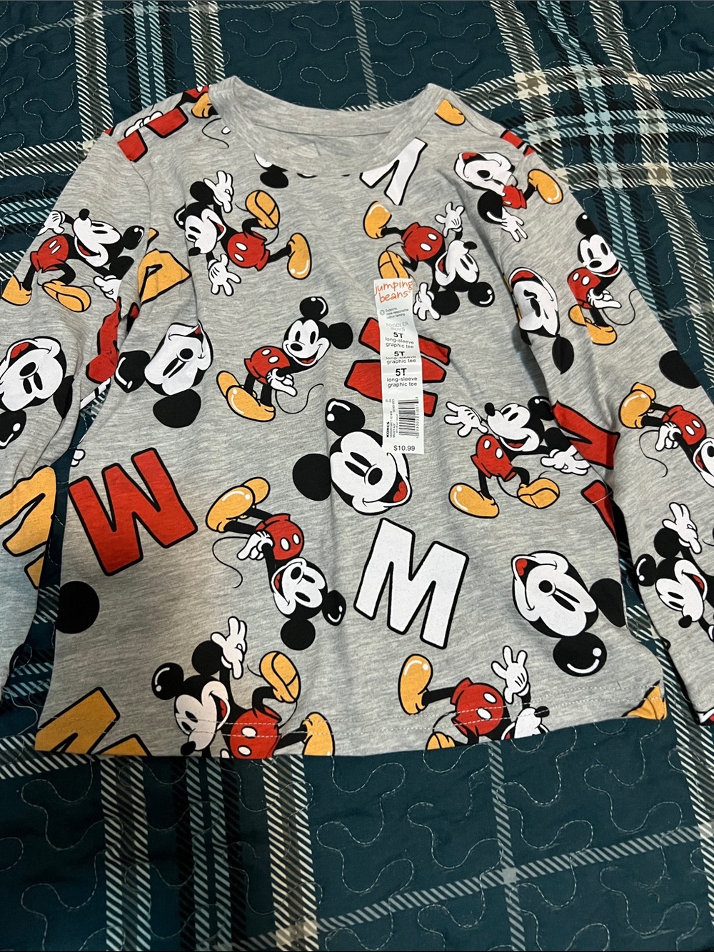 Disney Mickey Mouse Long-Sleeve Tee